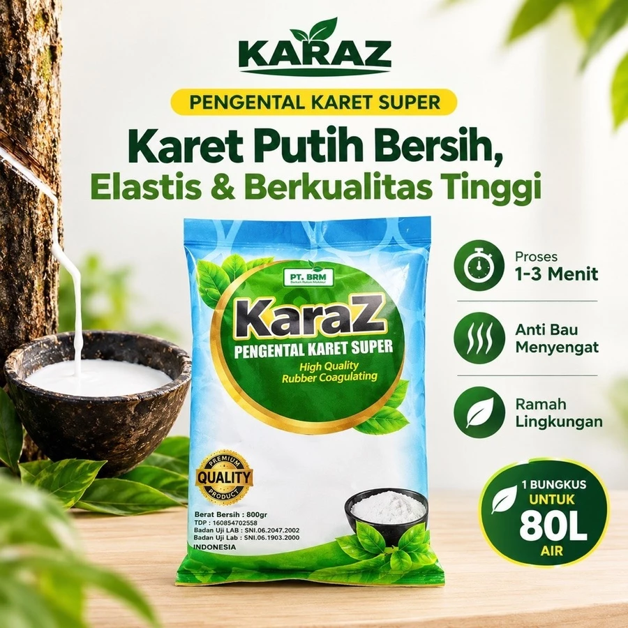 Karaz Pengental Karet